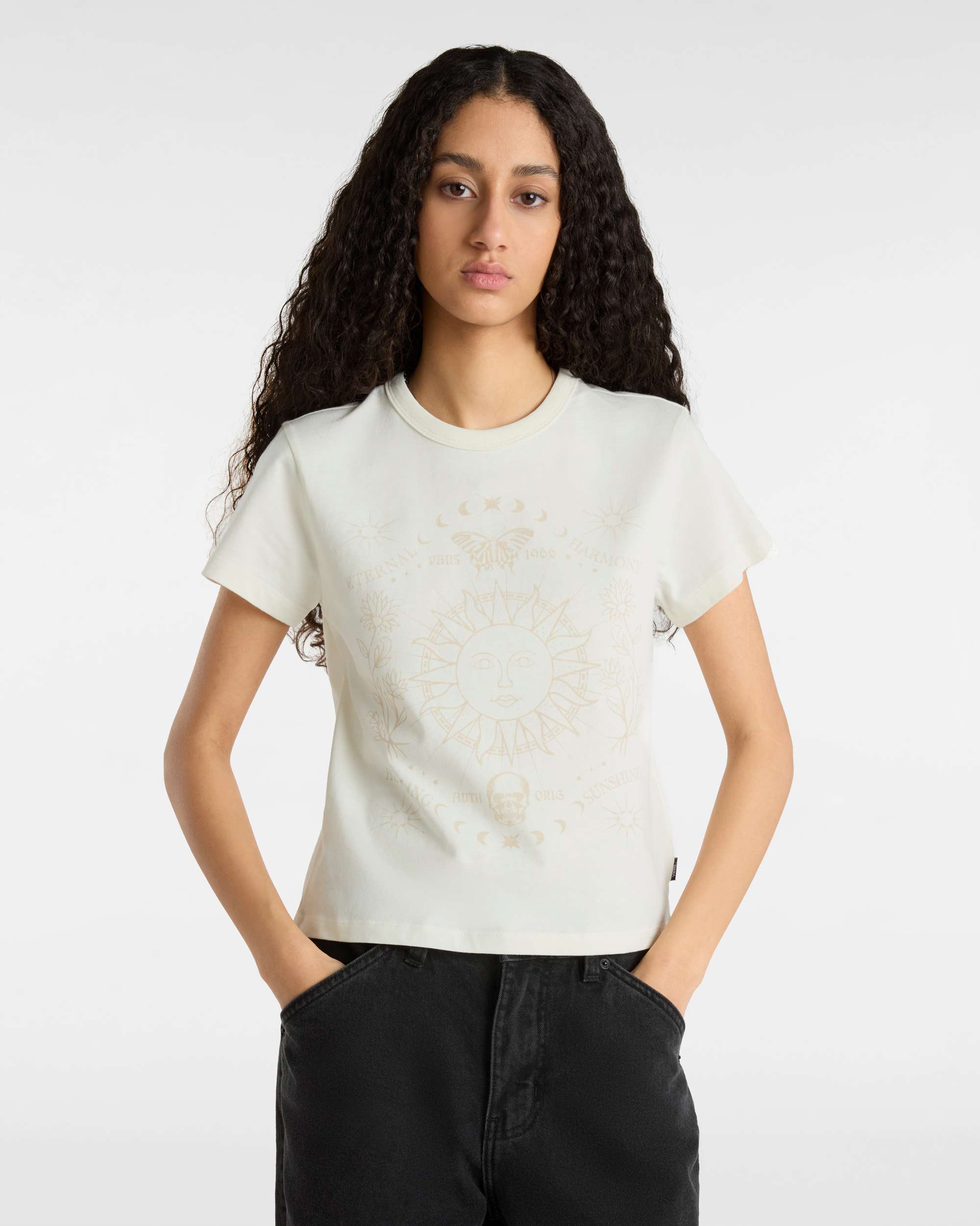 Vans Sol Shine Mini T-Shirt - MARSHMALLOW - ALT2