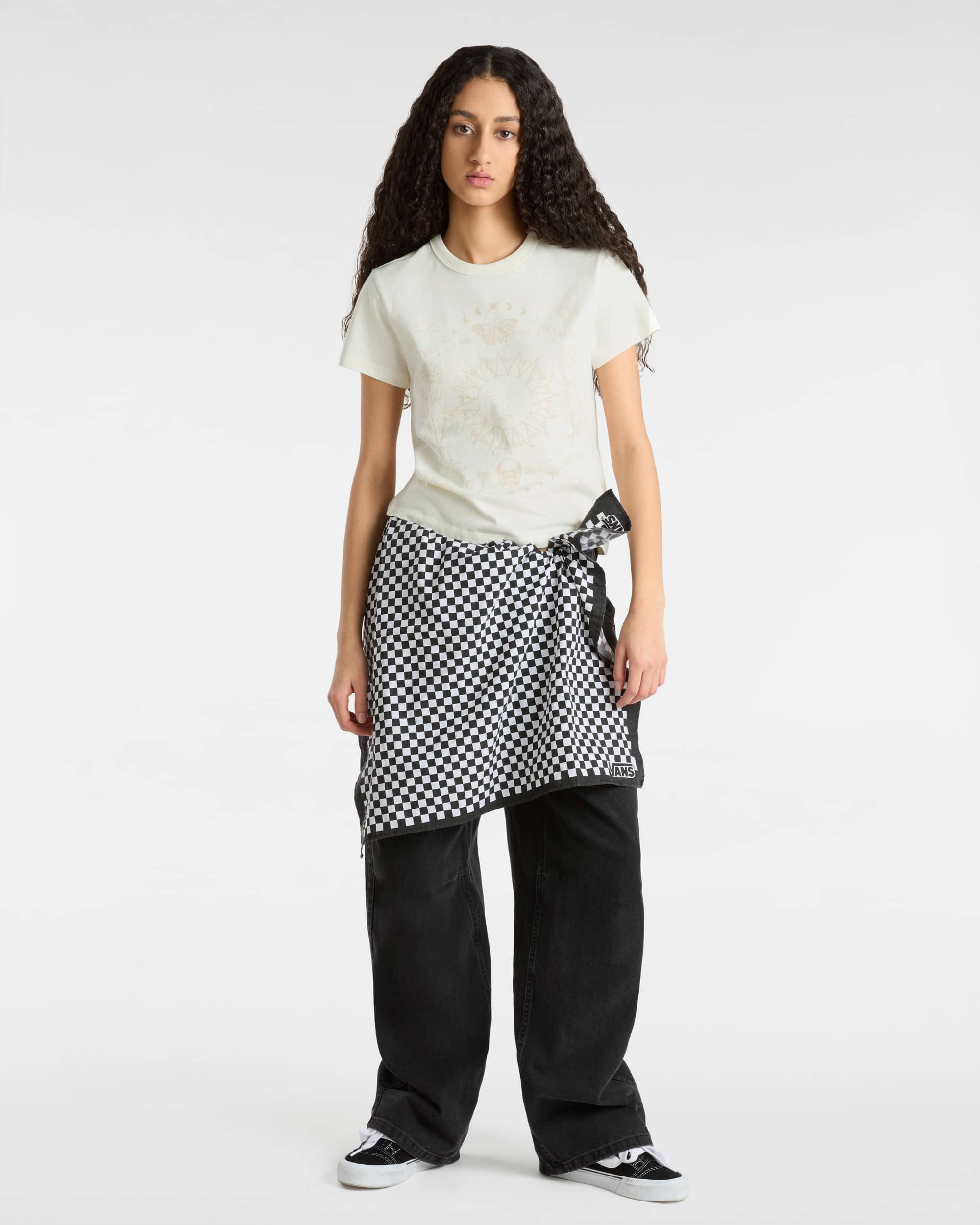 Vans Sol Shine Mini T-Shirt - MARSHMALLOW - ALT4
