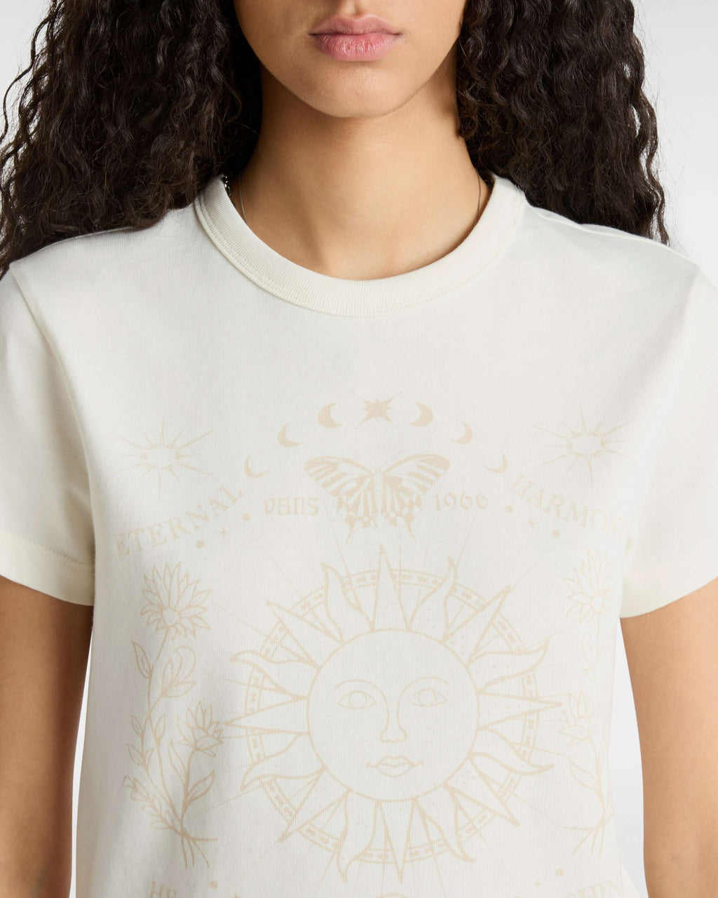 Vans Sol Shine Mini T-Shirt - MARSHMALLOW - ALT5