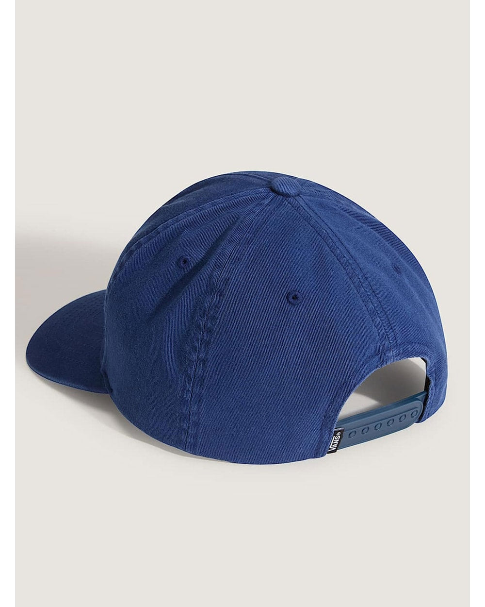 Vans Stretch Logo Snapback Hat Dress Blues detail