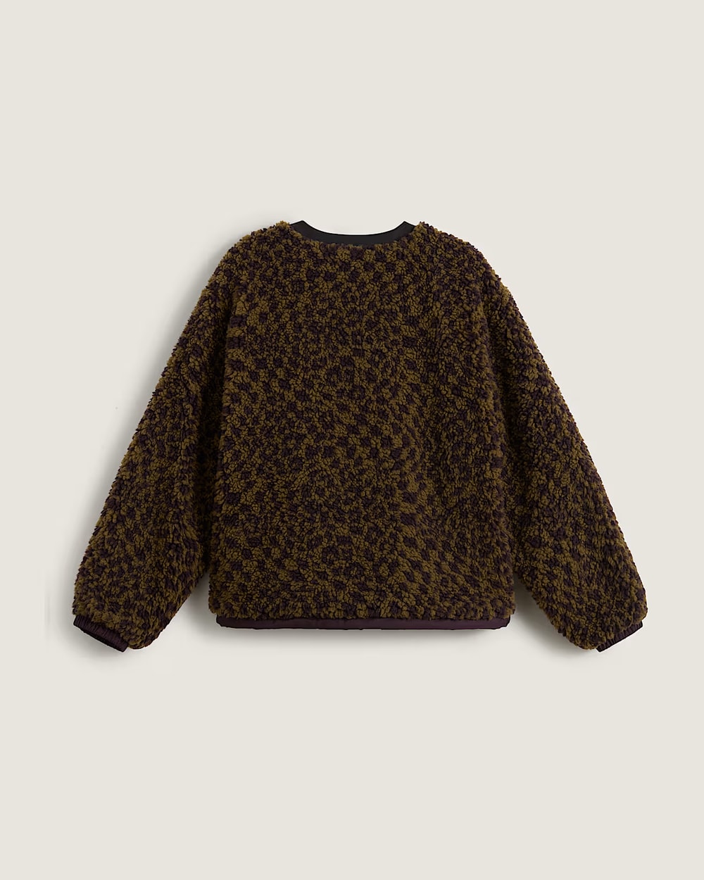Vans Suffolk Cheetah Check Women's Pile Coat