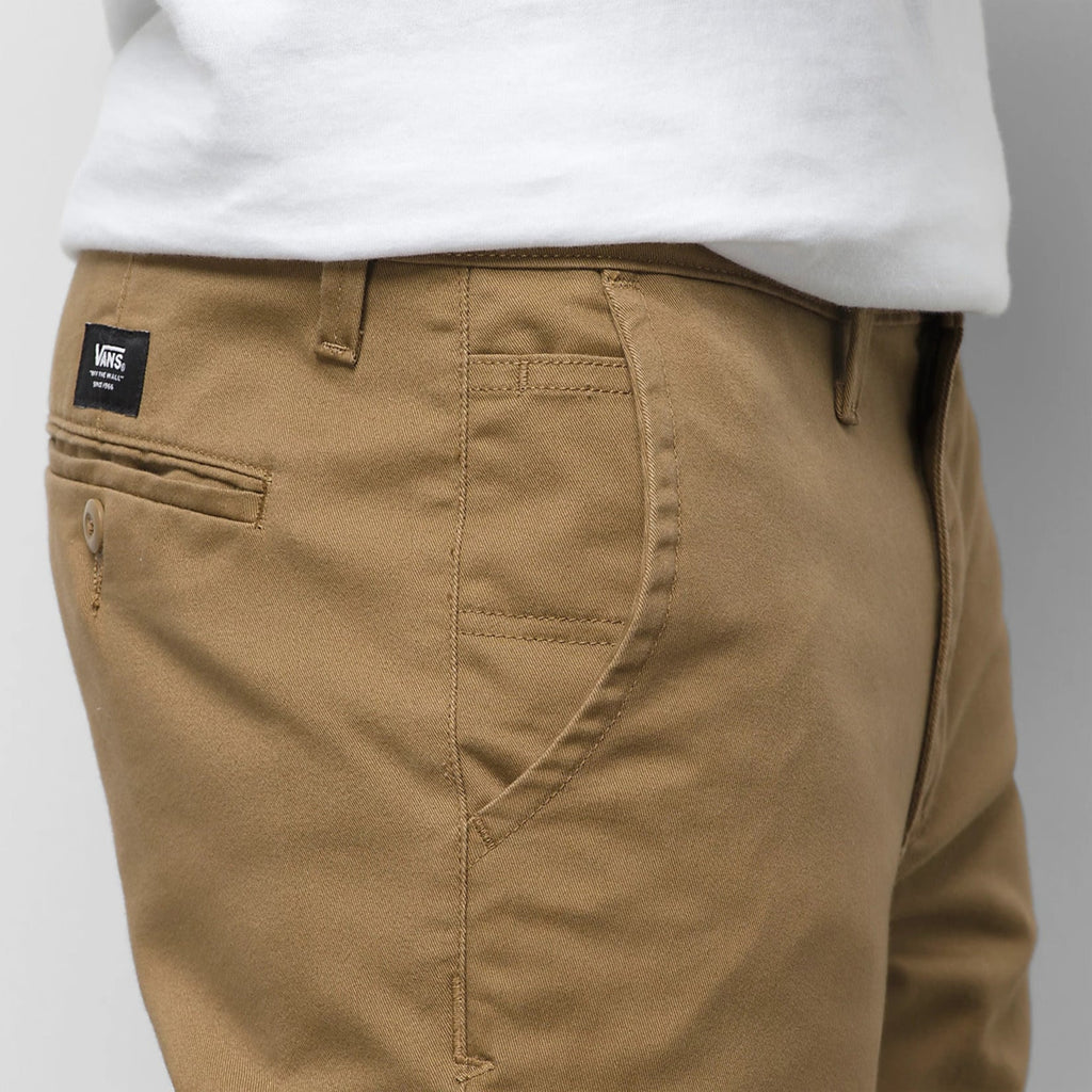 Vans Authentic Chino Slim Pant Dirt - detail