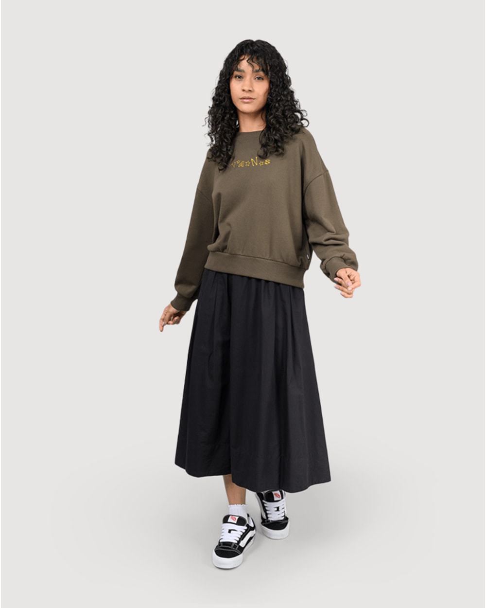 Vans Women's Chaos Retro Crewneck