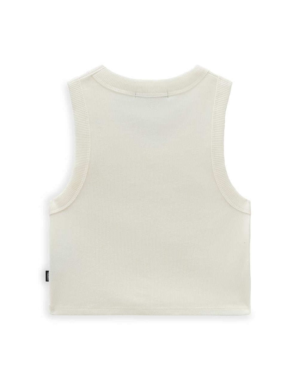 Vans Women's Drew Rib Tank Top Marshmallow - back