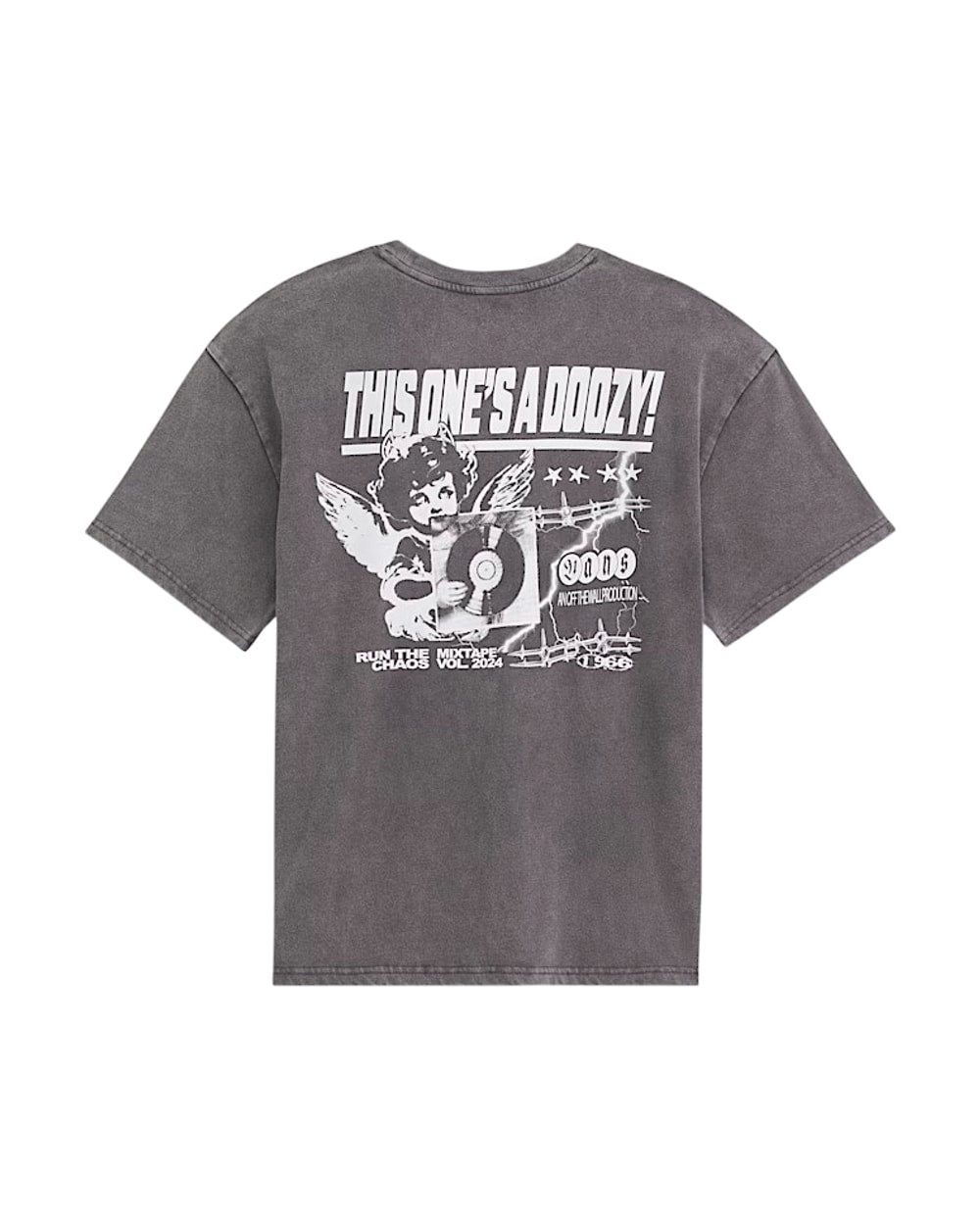 Vans Earthbound Outsized T-Shirt Faded Black - back