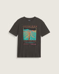 Vans Honeyfields Tee Faded Black - front flat lay