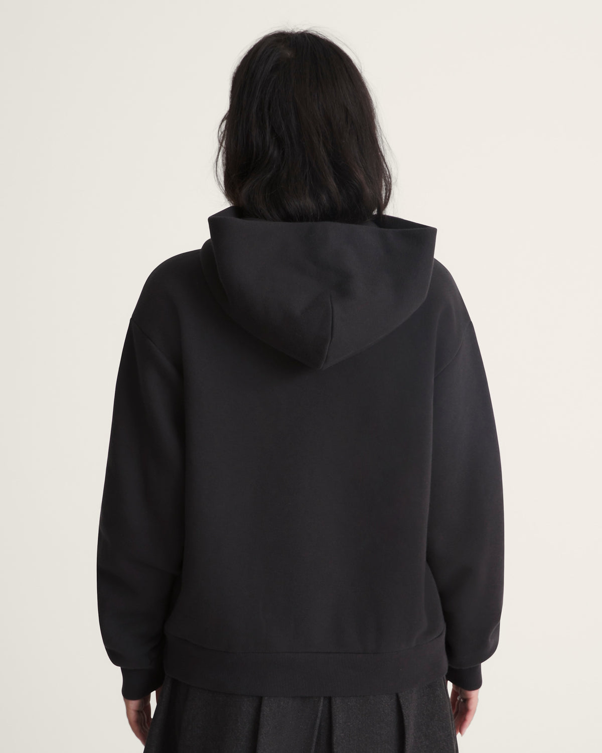 Vans Women's Salton Pullover Black - on model, back