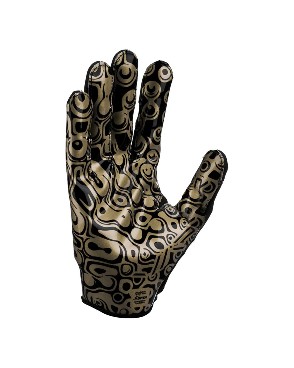 Nike Senior Vapor Jet 8.0 Metallic Football Gloves