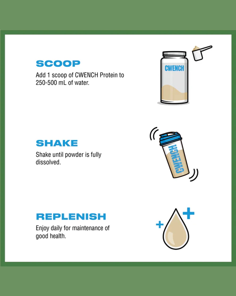 Cwench Vegan Protein Blend