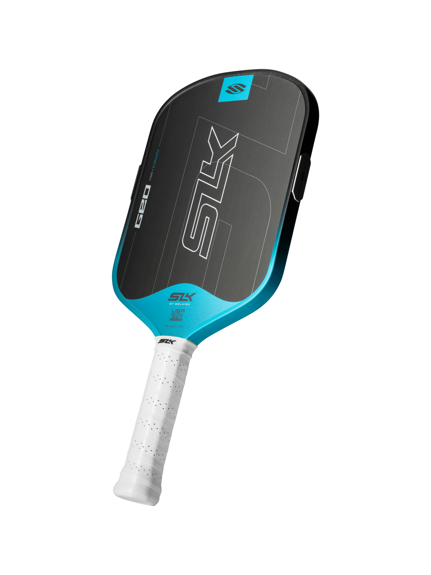 Selkirk SLK Geo Widebody Pickleball Paddle - Cyan
