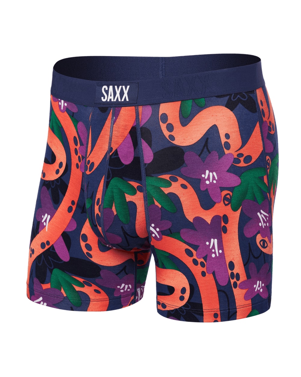 Saxx Vibe Boxer Brief - Year Of The Snake Blue