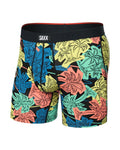 Saxx Vibe Xtra Soft Comfort Boxer Brief - Palm Fun Black