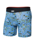 Saxx Vibe Xtra Soft Comfort Boxer Brief - Take The Trail-Slate