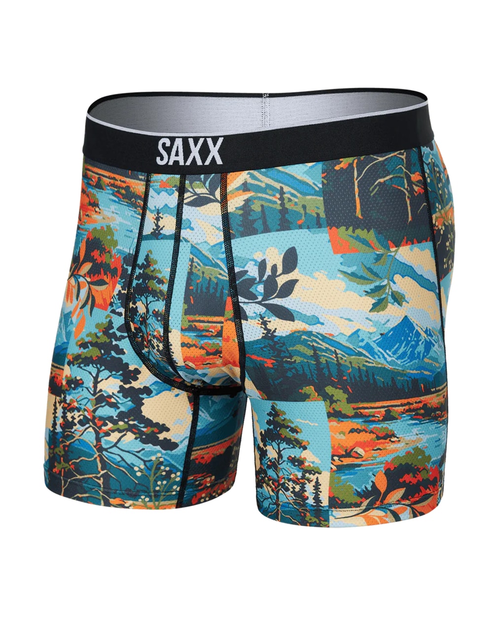 Volt Boxer Brief - Painted Landscape Multi