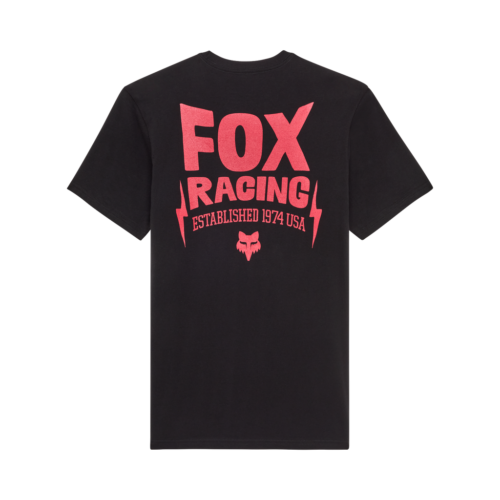Fox Men's Bolt Premium Tee - Black - Back