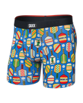 Saxx Vibe Xtra Soft Comfort Boxer Brief - Day Dinking-Bold Blue