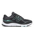 New Balance Women's 840 Black/Mint lateral