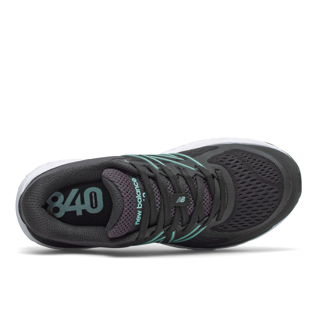 New Balance Women's 840 Black/Mint top