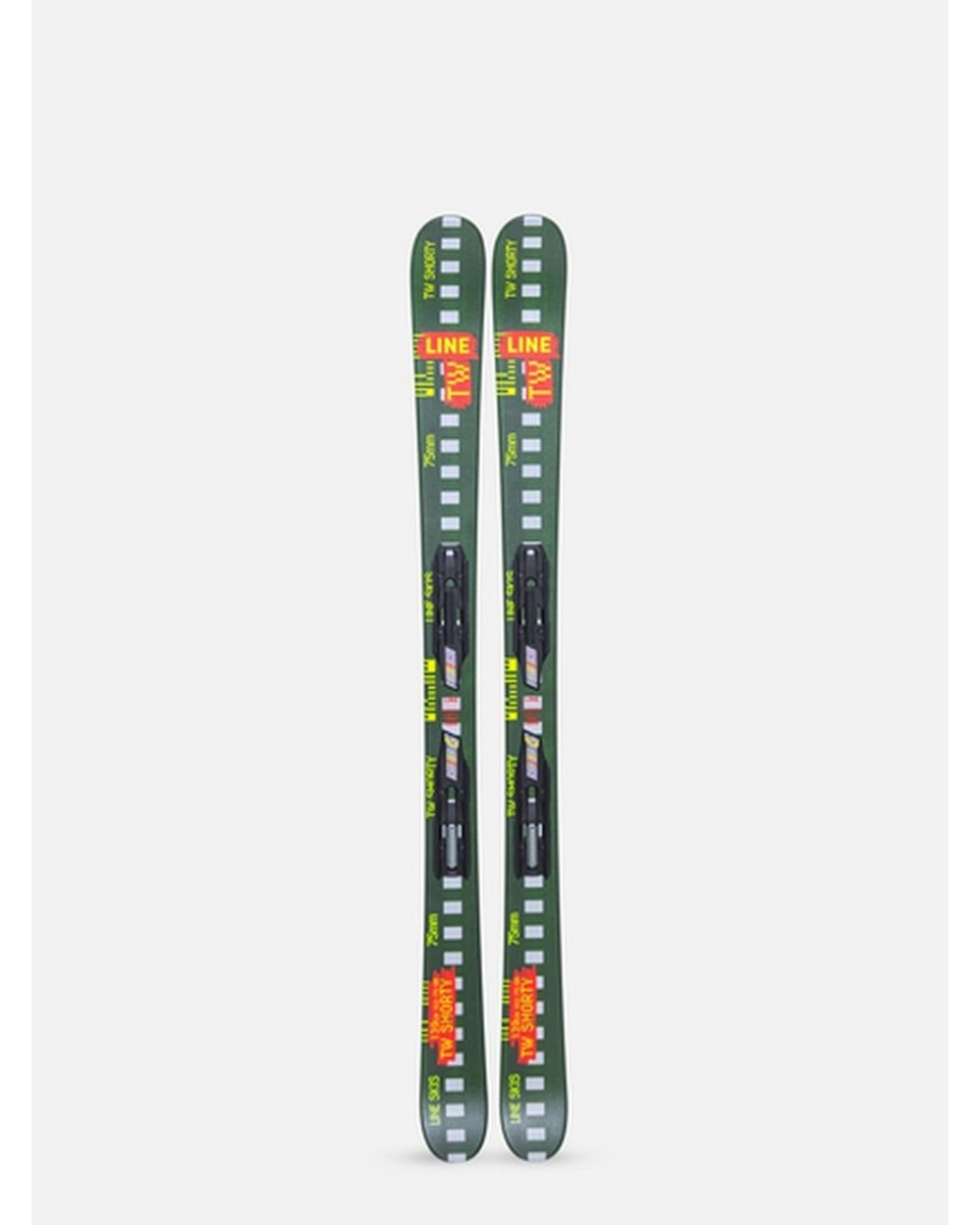 Line Kids Wallisch Shorty + 4.5 Alpine Skis
