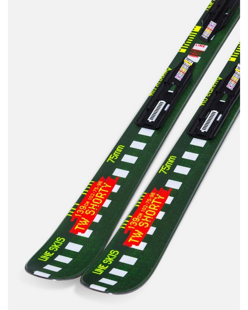 Line Kids Wallisch Shorty + 4.5 Alpine Skis