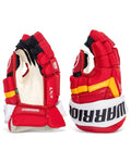 Warrior Alpha LX3 Pro Stock Senior Hockey Gloves - Calgary Flames