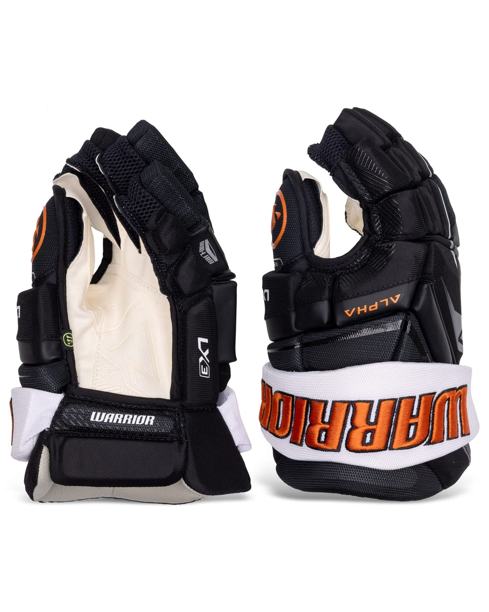 Warrior Alpha LX3 Pro Stock Senior Hockey Gloves - Philadelphia Flyers