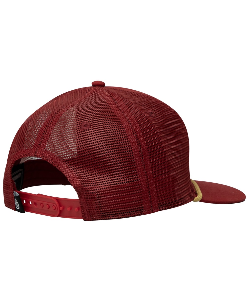 Warrior Cabin Fever Trucker Hat - BURGUNDY, back view