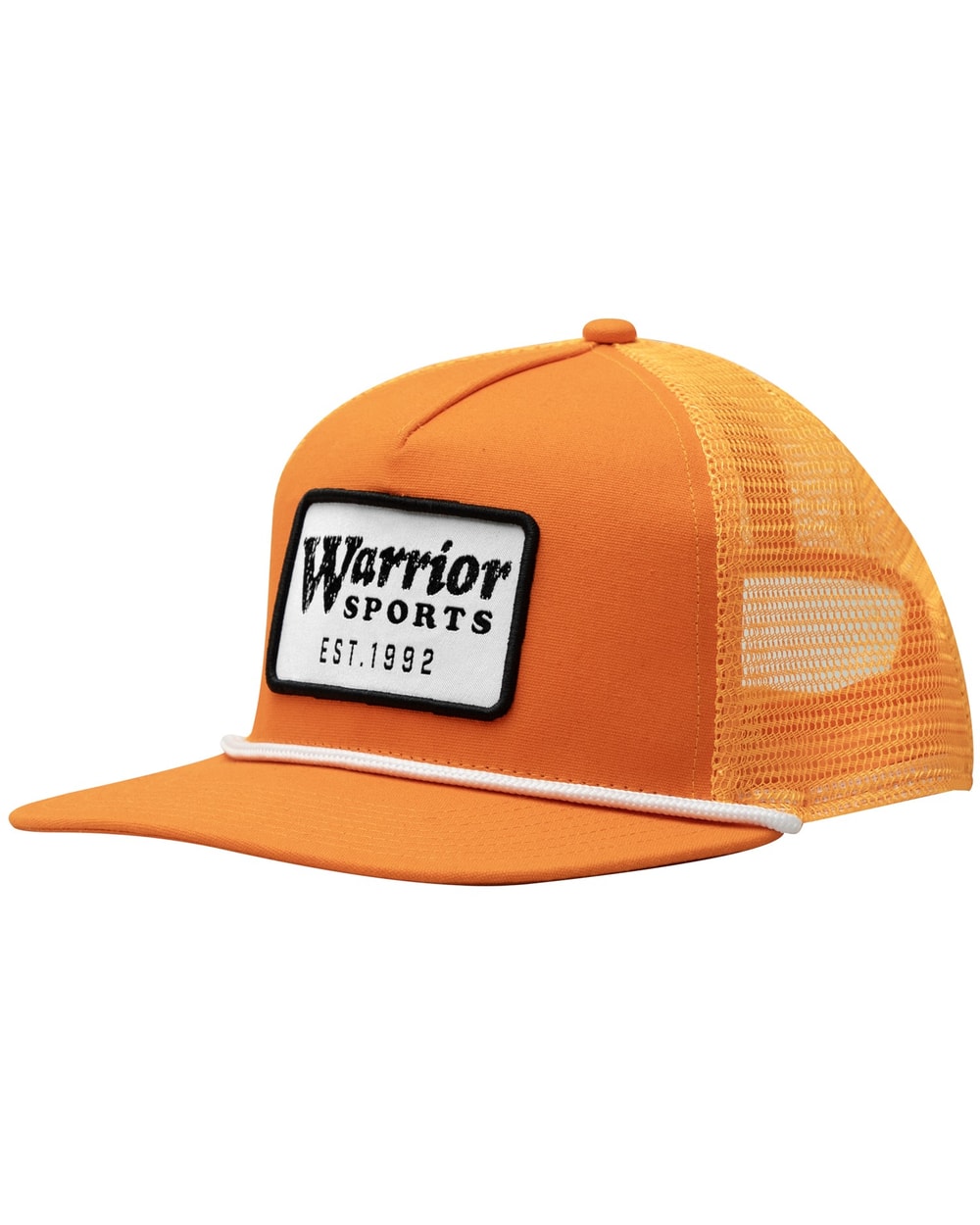Warrior Cabin Fever Trucker Hat - ORANGE, front view