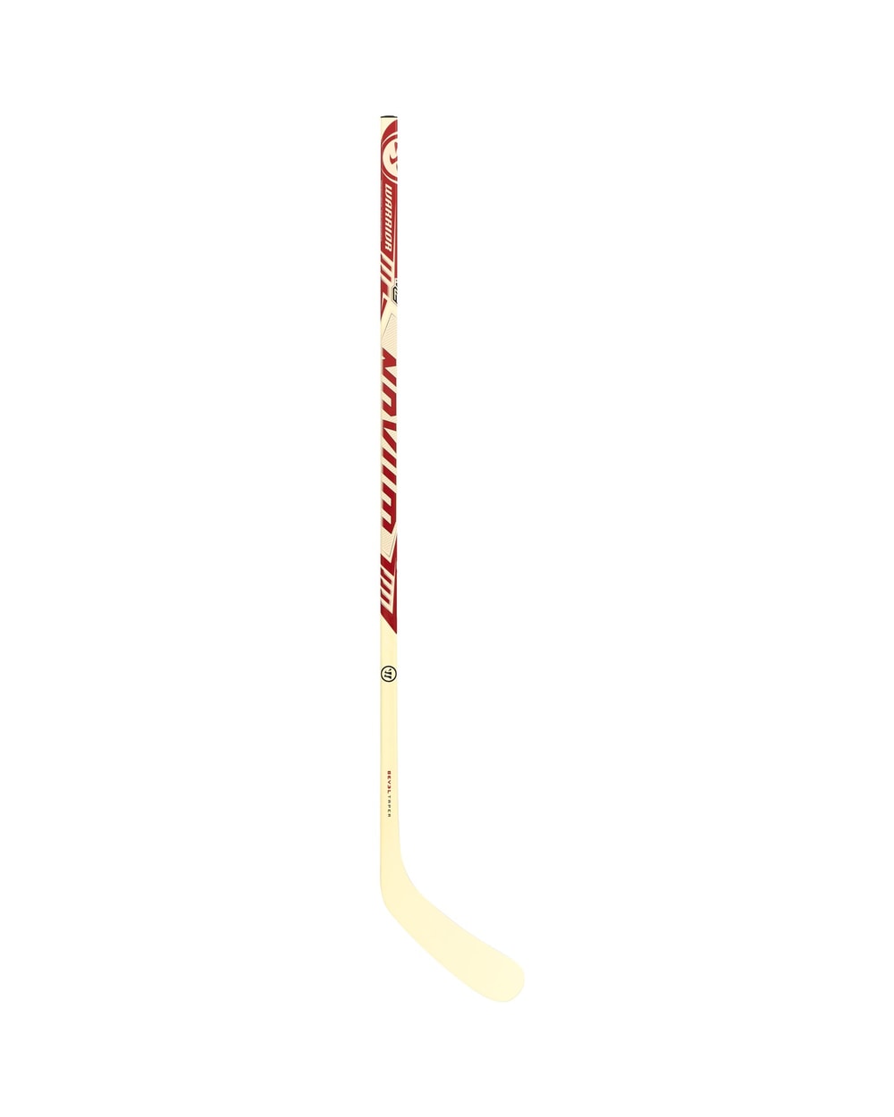 Warrior Junior Novium 3 SP Hockey Stick - White/Red, back view