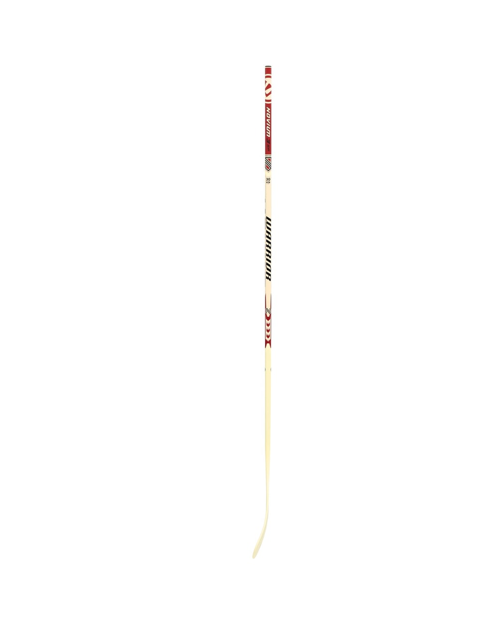 Warrior Junior Novium 3 SP Hockey Stick - White/Red, side profile