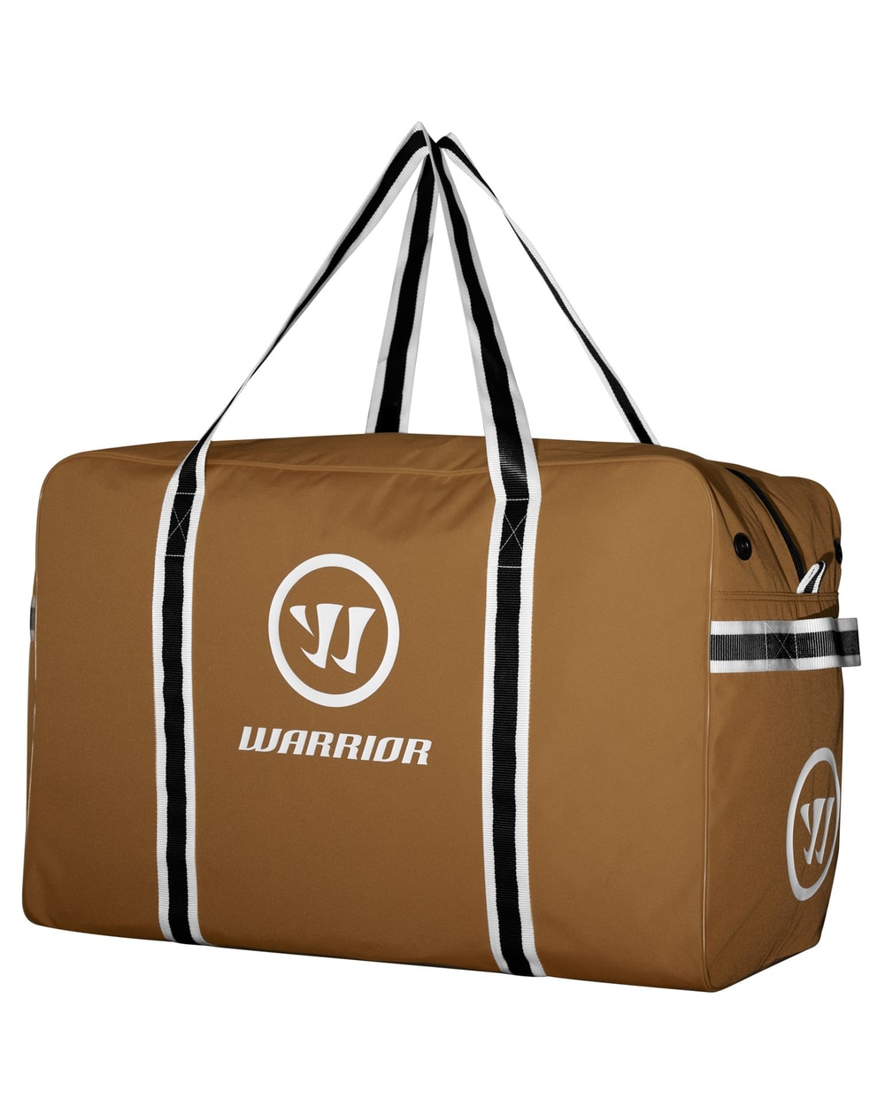 Warrior Senior Cabin Fever Pro Hockey Bag - Large - TAN, angled view