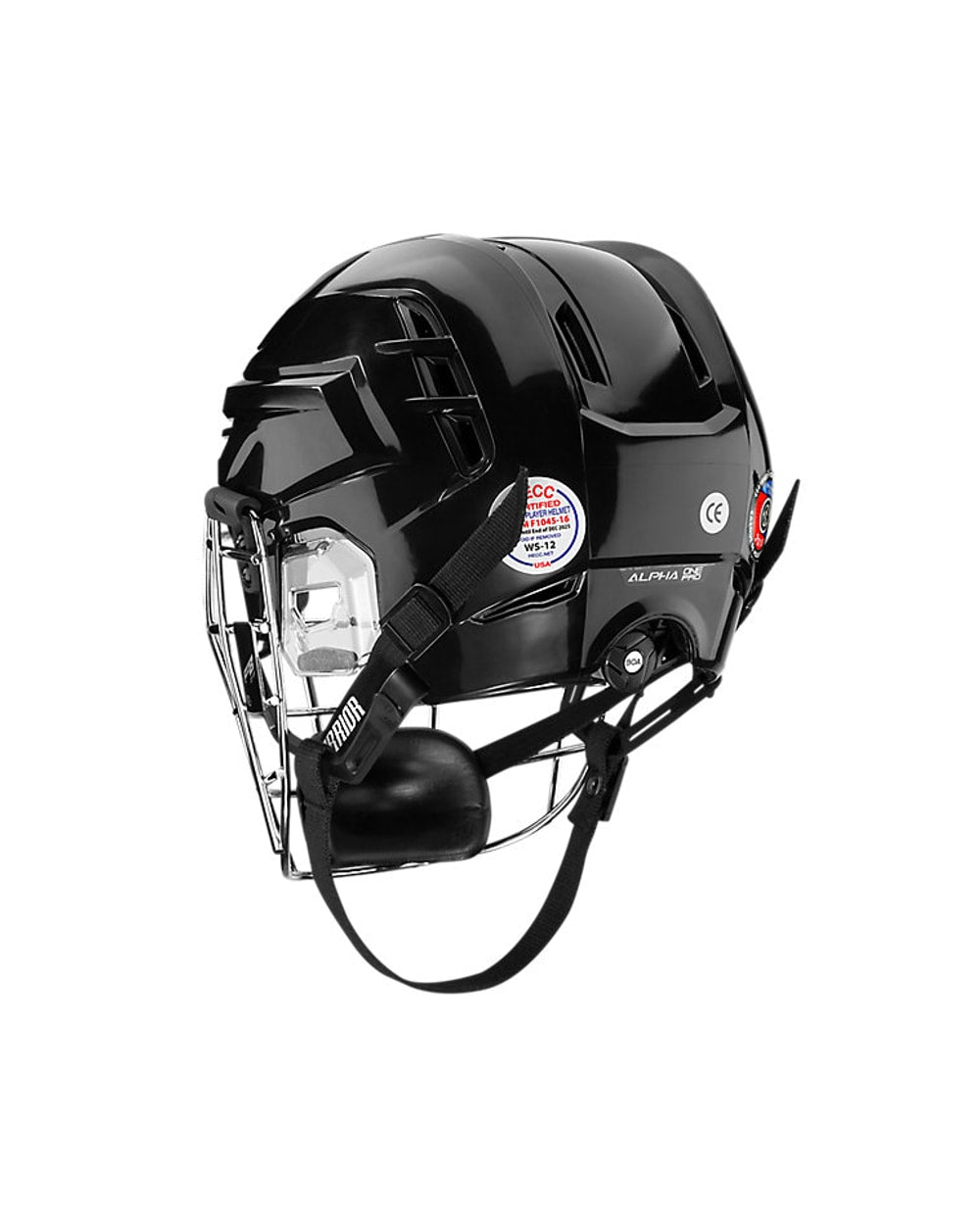 Warrior Senior Fatboy Alpha Pro Combo Lacrosse Helmet