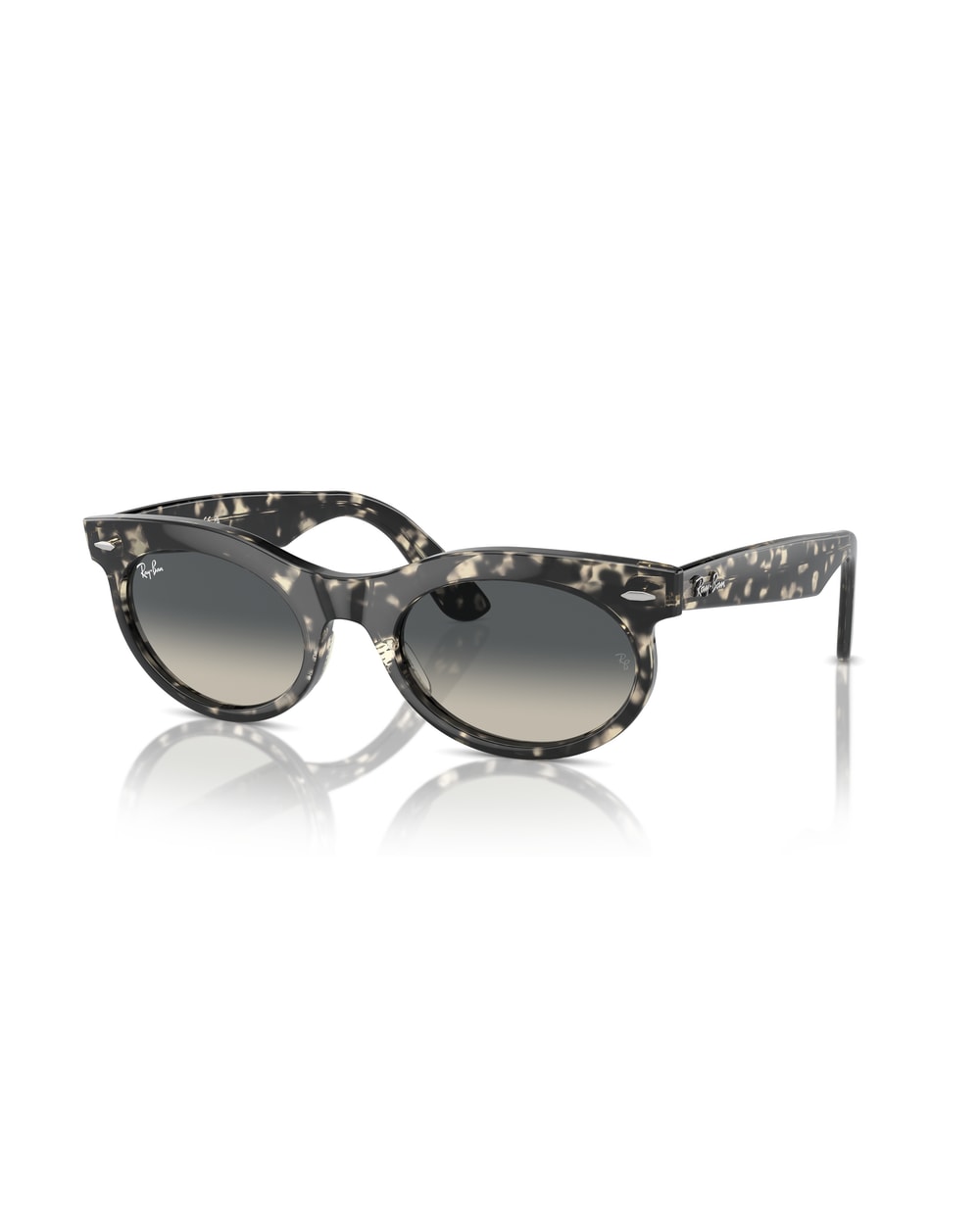 Ray-Ban Wayfarer Oval Grey Havana