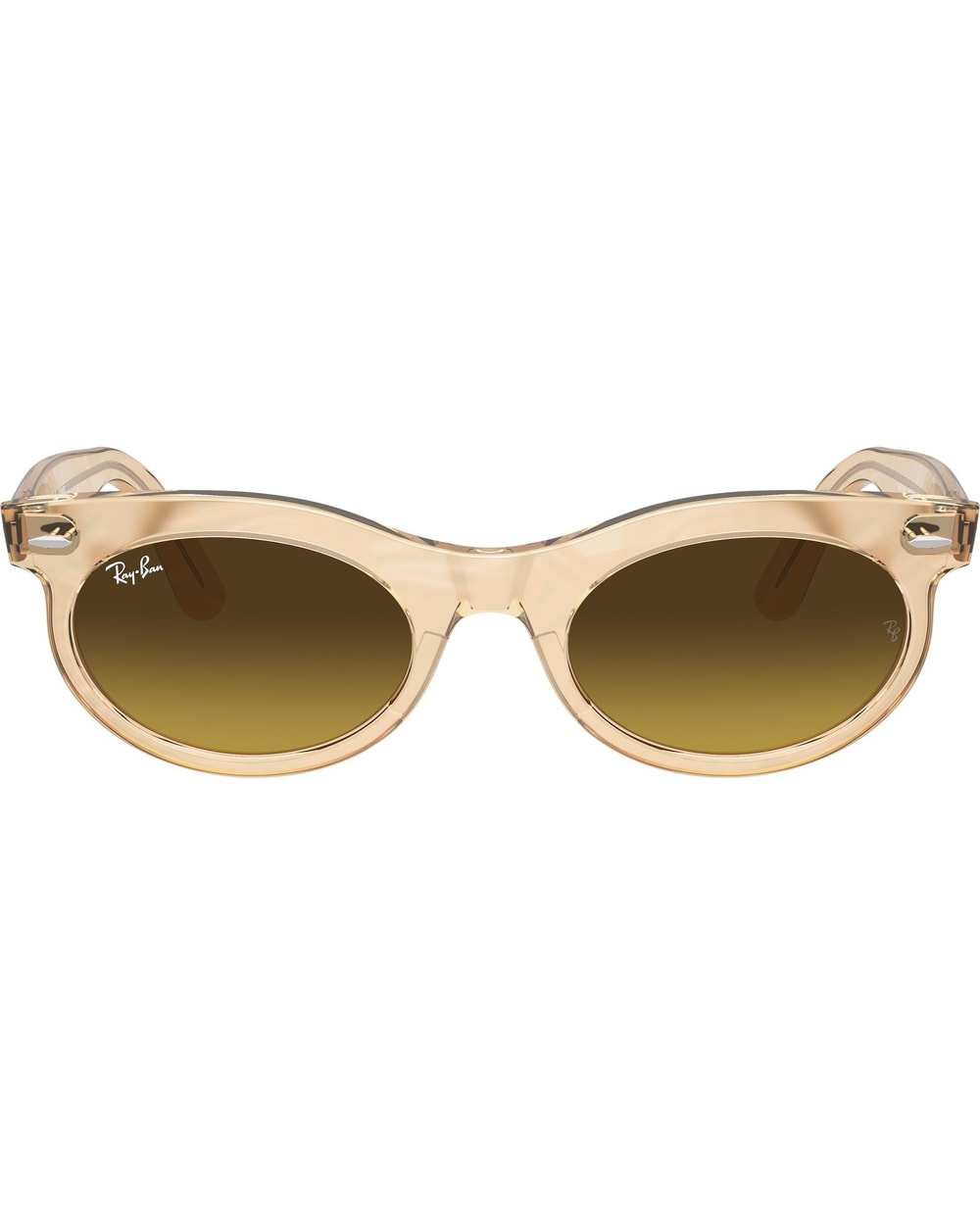 Ray-Ban Wayfarer Oval Photo Waves Brown