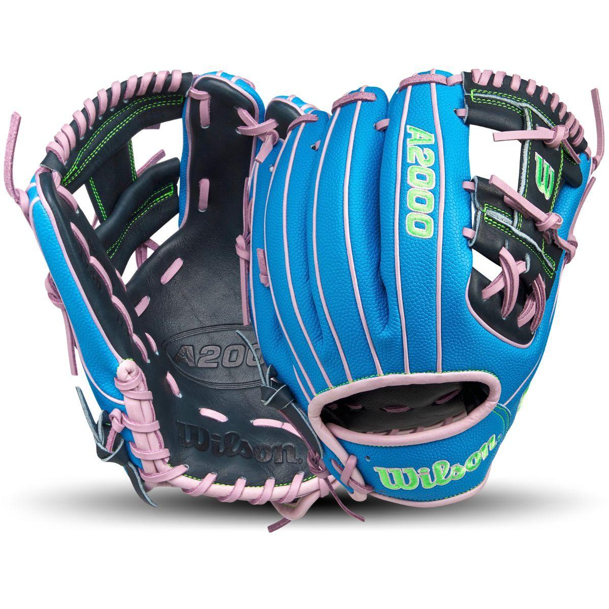 Wilson A2000 1786SS 11.5 inch glove, angle 2