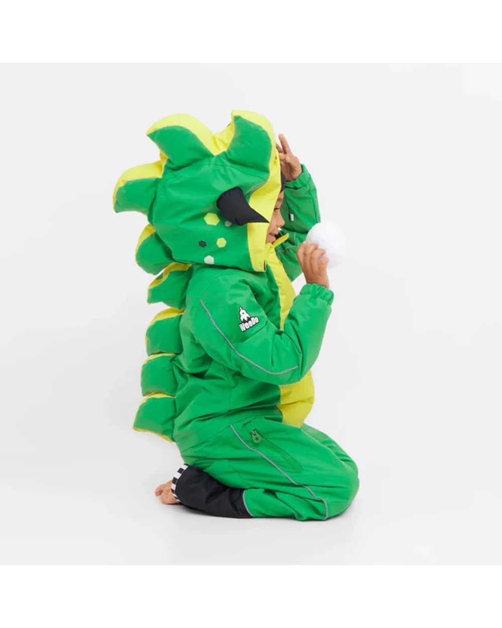 Weedo Youth Mondo Green Monster Snowsuit
