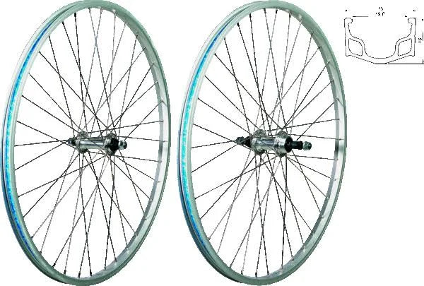 49North 26" Rim & Disc Rear Wheel (Freewheel/Nutted)