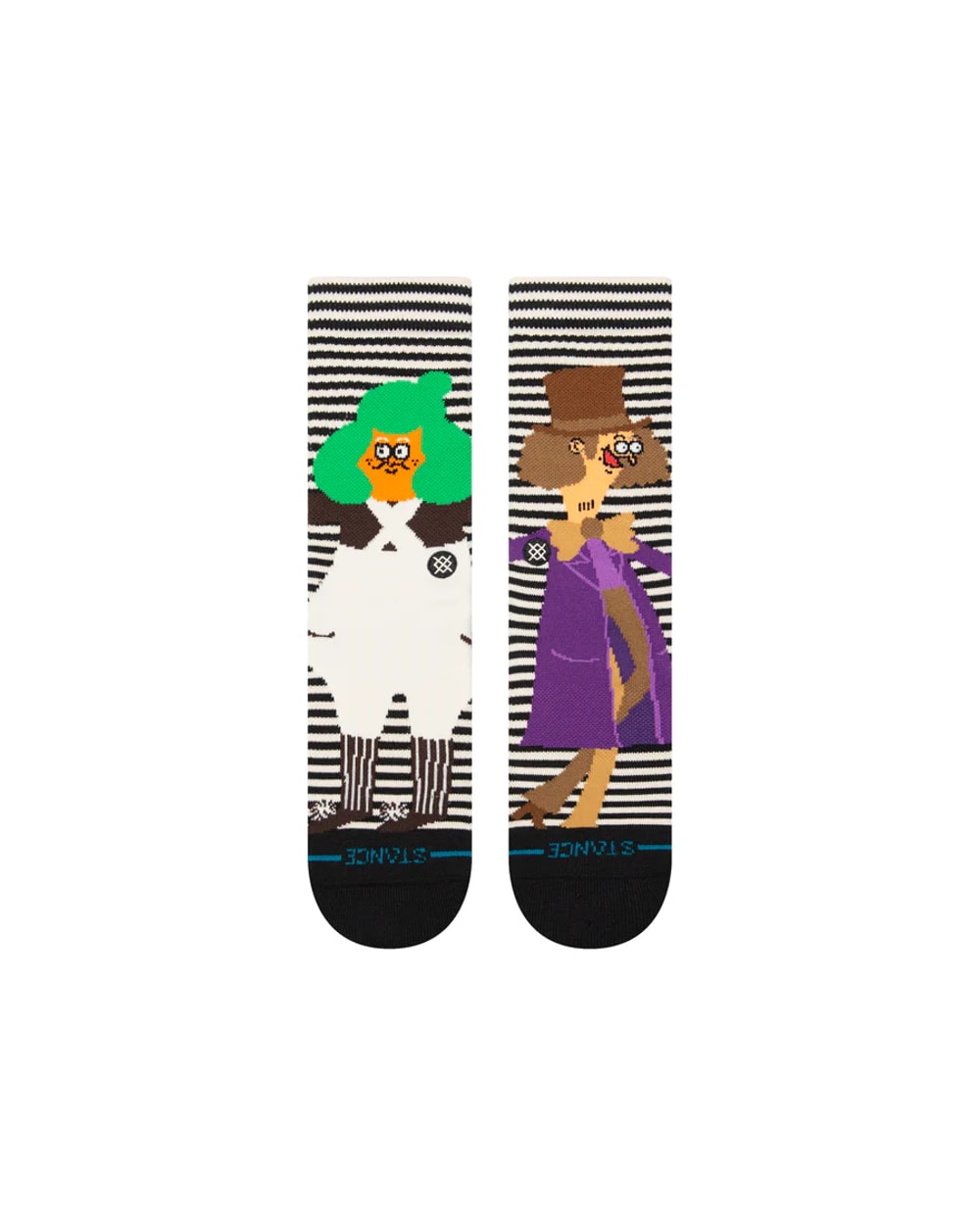 Willy Wonka By Jay Howell x Oompa Loompa Crew Socks