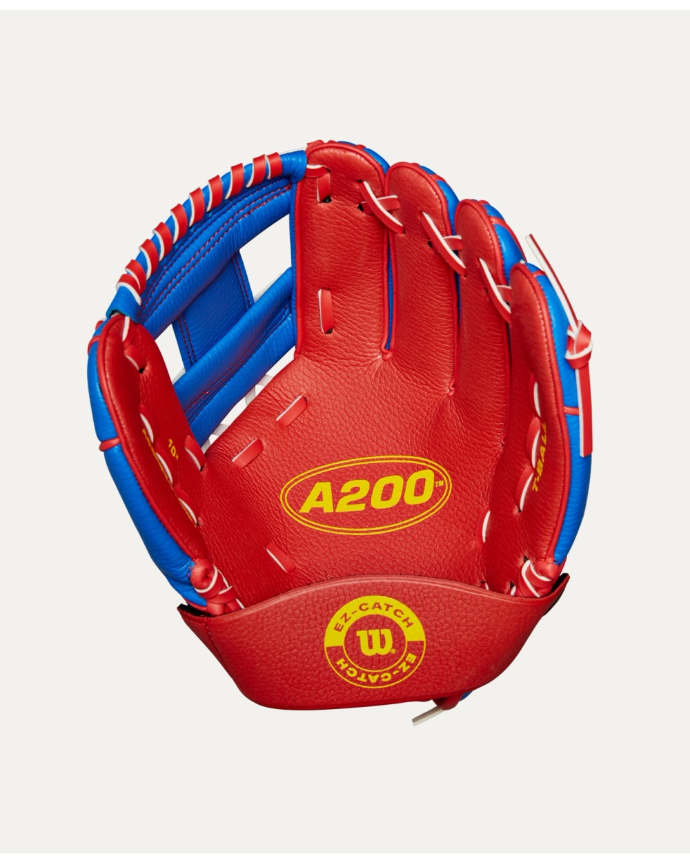 Wilson Youth A200 EZ Catch Royal T-Ball Glove - 10”
