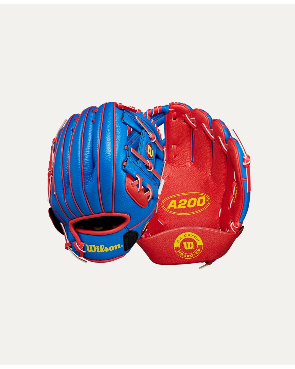 Wilson Youth A200 EZ Catch Royal T-Ball Glove - 10”