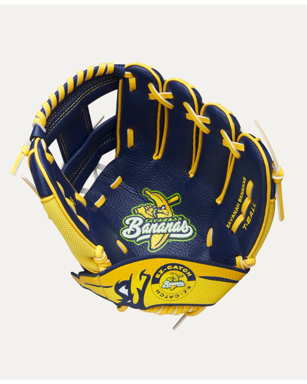 Wilson Youth A200 EZ Catch Savannah Bananas T-Ball Glove - 10”