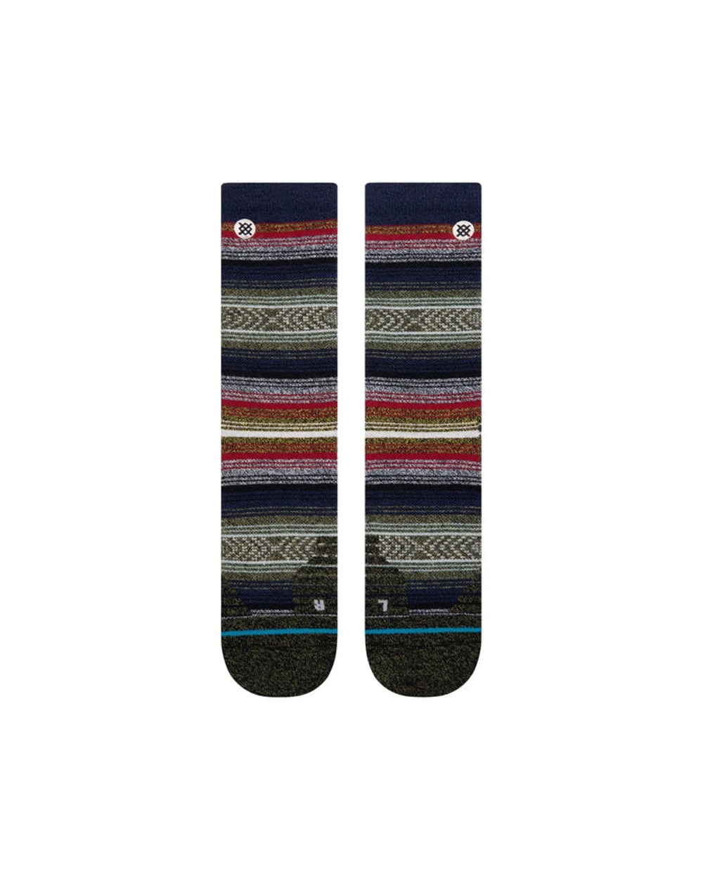 Windy Peaks Crew Socks