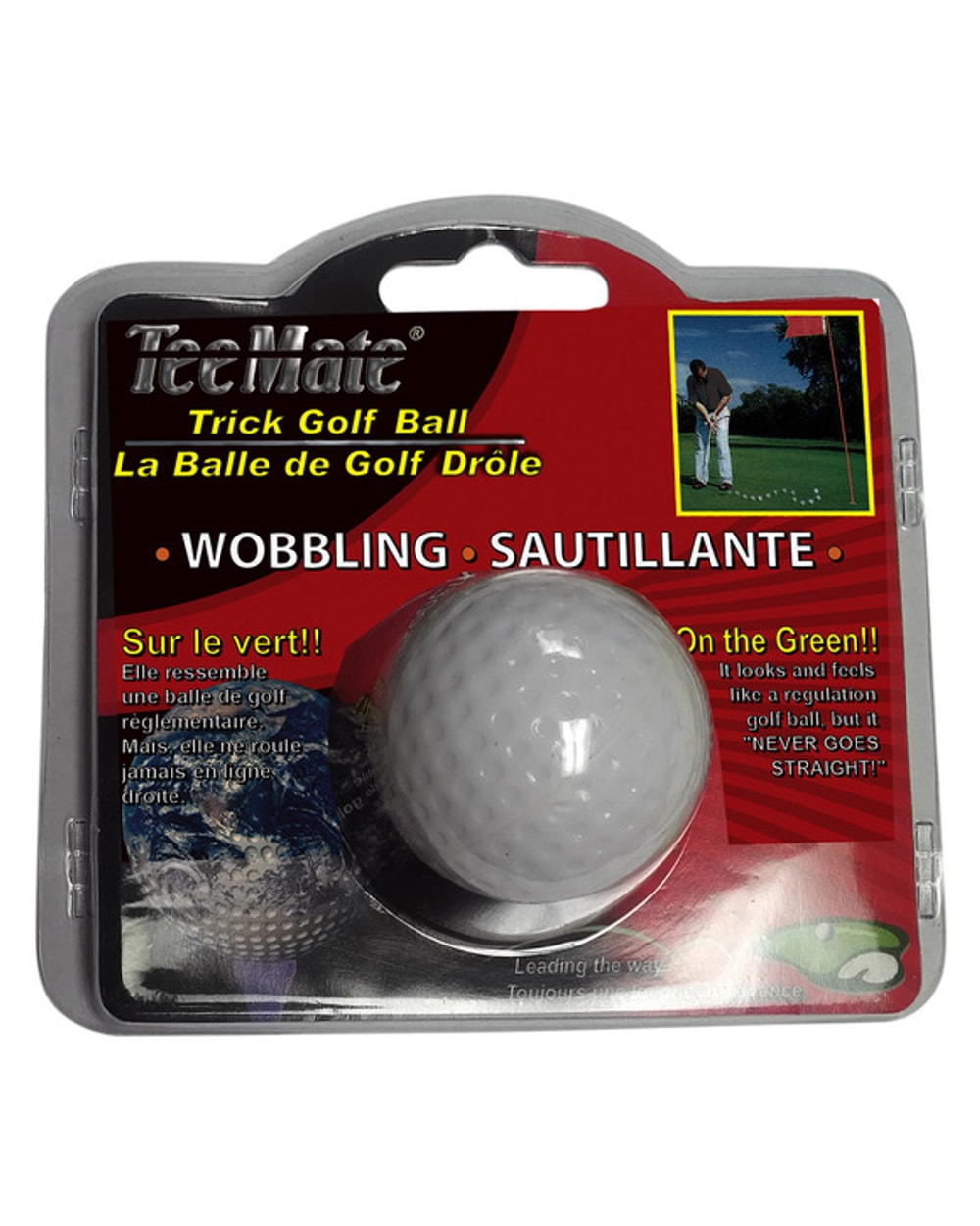 Wobbling Trick Golf Ball