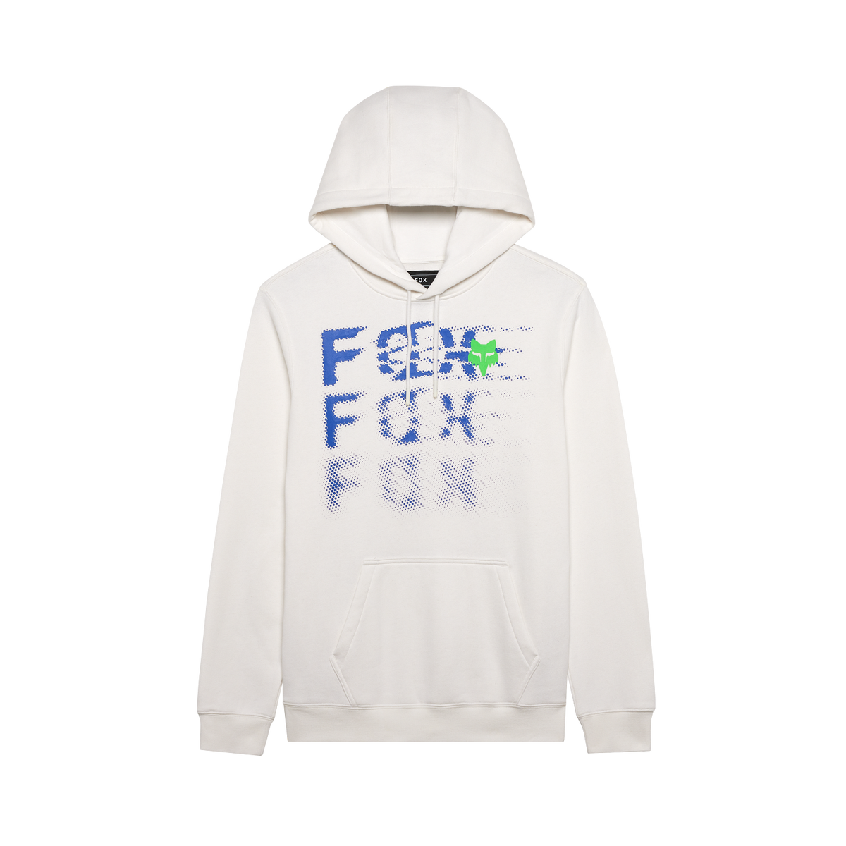 Fox Emotion Pullover Hoodie - White - Front