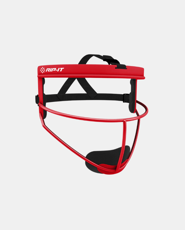 Rip-It Defense Pro Softball Mask Adult - Red