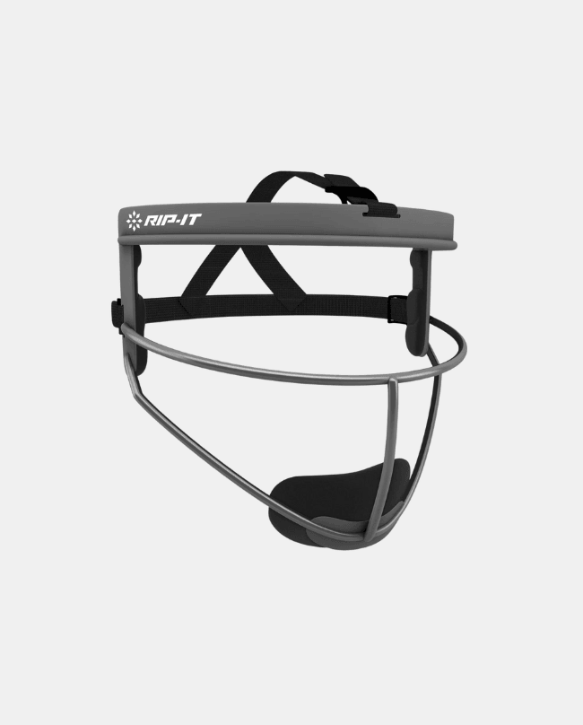 Rip-It Defense Pro Softball Mask Adult - Charcoal