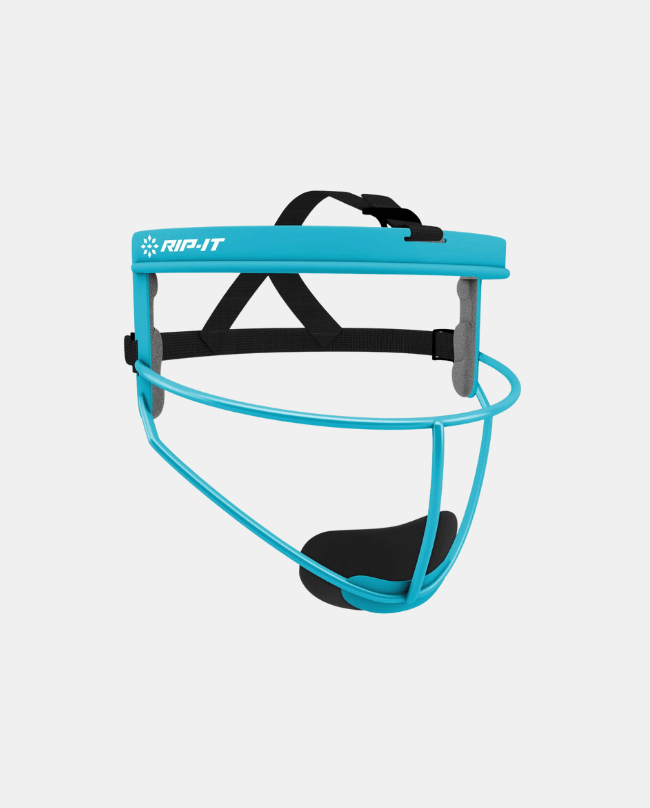 Rip-It Senior Original Defense Softball Fielder's Mask - Aqua