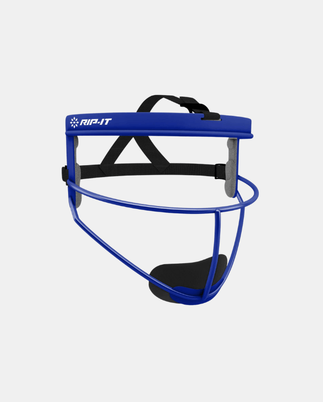 Rip-It Senior Original Defense Softball Fielder's Mask - Royal