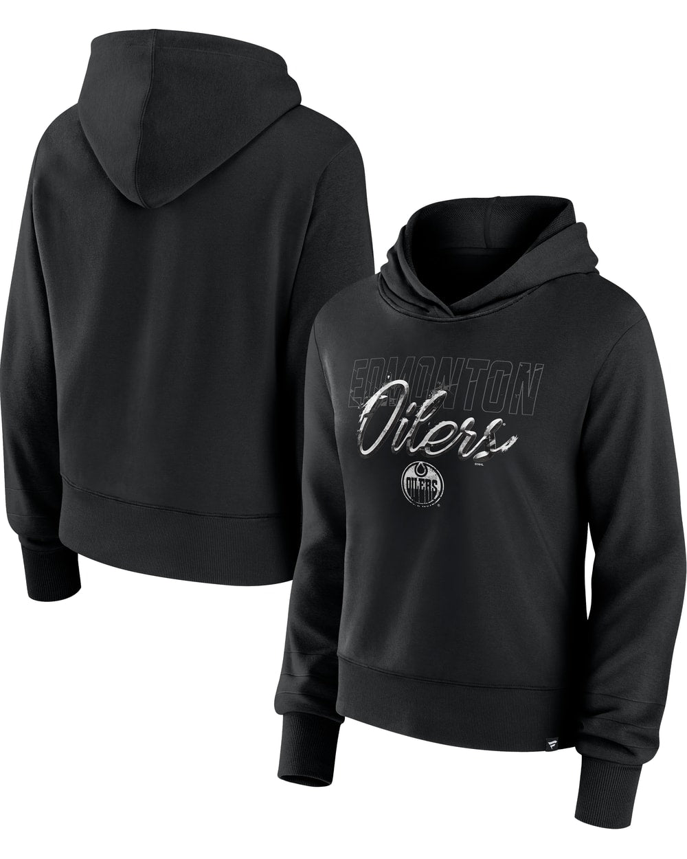 Fanatics Edmonton Oilers Women's Wordmark Pullover Hoodie