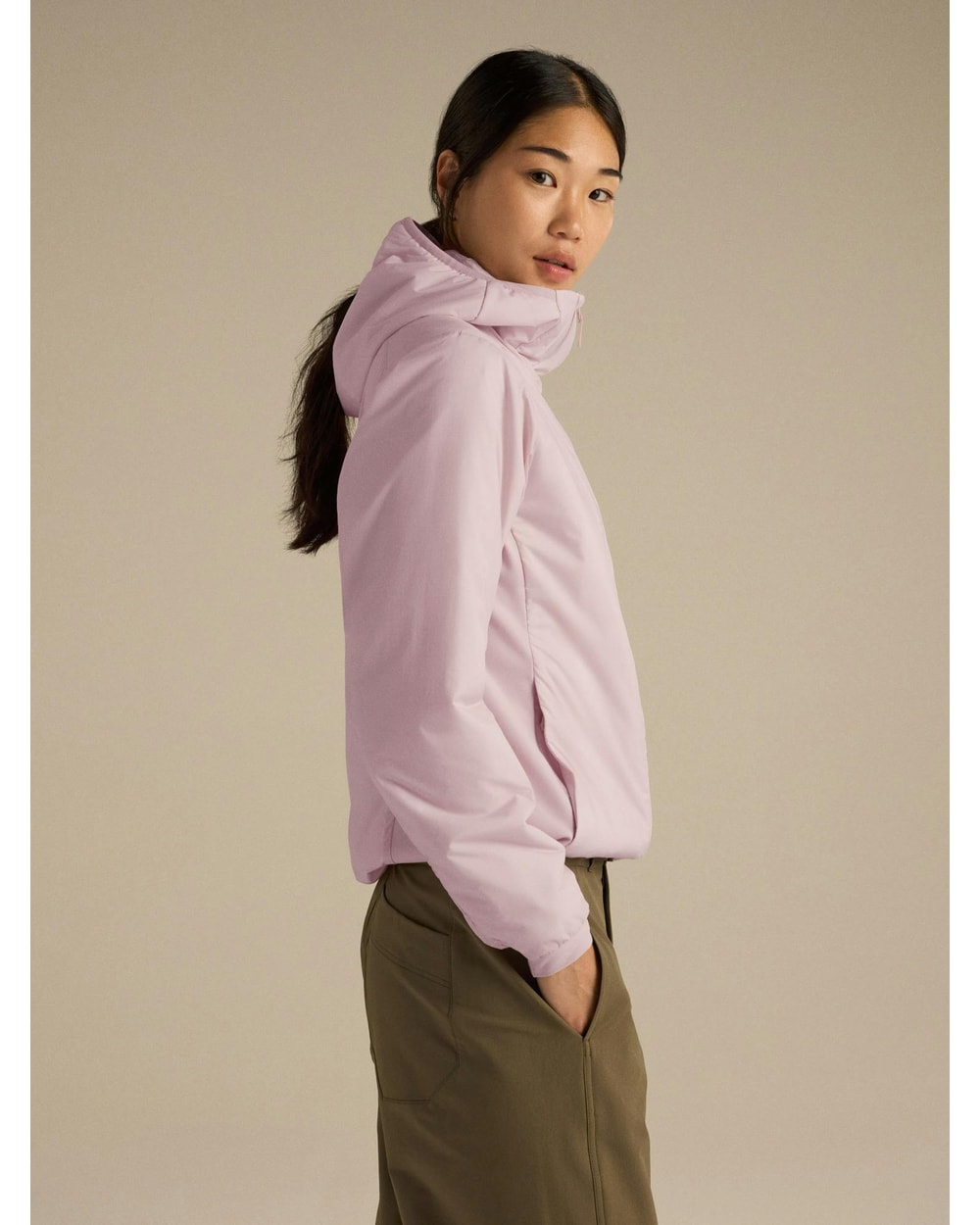 Arc'teryx Women's Atom Hoody - Alpine Rose - side